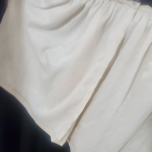 Steve Madden size Small Full Zip Full Lined Peach Lace Mini Skirt Elastic Waist - Picture 11 of 14